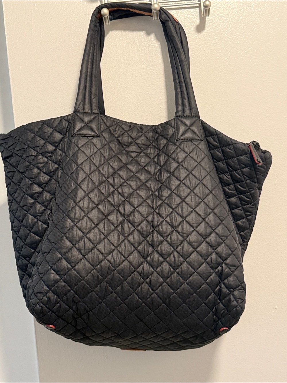 MZ Wallace Metro Tote Large In Black. - Picture 3 of 9